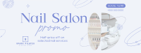 Elegant Nail Salon Services Facebook Cover Design