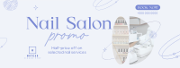 Elegant Nail Salon Services Facebook cover Image Preview