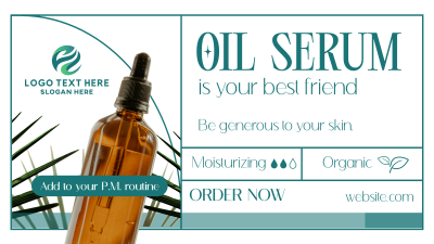 Skin Care Serum Facebook event cover Image Preview