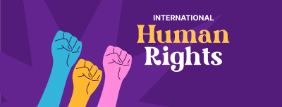 International Human Rights Facebook cover Image Preview