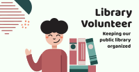 Public Library Volunteer Facebook Ad Design