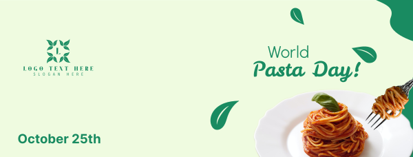 World Pasta Day Greeting Facebook Cover Design Image Preview