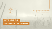 Help Disaster Victims Facebook Event Cover Image Preview