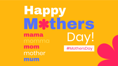To All Mother's Facebook event cover Image Preview