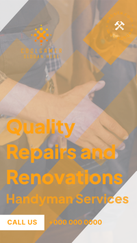 Quality Repairs Facebook story Image Preview