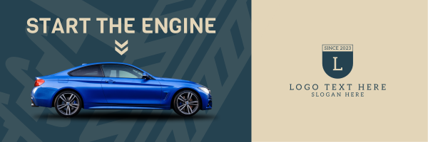 Start The Engine Twitter Header Design Image Preview