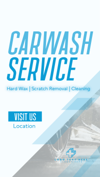 Cleaning Car Wash Service Instagram reel Image Preview