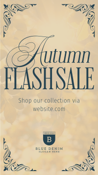 Autumn Flash Sale Instagram Reel Image Preview