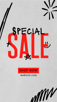 Grunge Special Sale YouTube short Image Preview