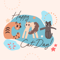 Happy Meow Day Instagram post Image Preview