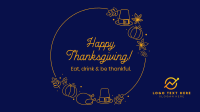 Thanksgiving Holiday Zoom Background Image Preview
