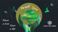 Creative Arbor Day Facebook Event Cover Design