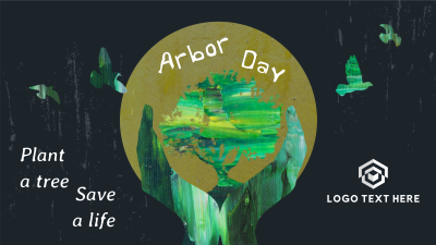 Creative Arbor Day Facebook event cover Image Preview