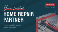 Trusted Handyman Facebook event cover Image Preview