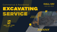 Modern Excavating Service Animation Image Preview