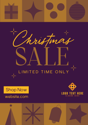 Christmas Holiday Shopping  Sale Flyer Image Preview