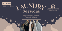 Dry Cleaning Service Twitter post Image Preview