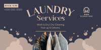 Dry Cleaning Service Twitter Post Image Preview