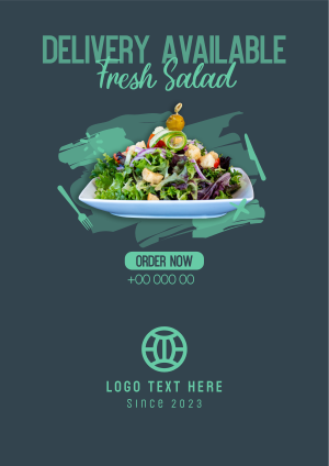Fresh Salad Flyer Image Preview