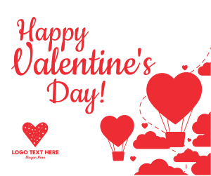 Valentines Heart Facebook post