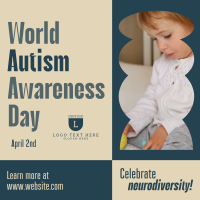 World Autism Awareness Day Linkedin Post Image Preview