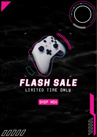 Gaming Flash Sale Flyer Design