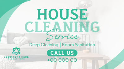 Professional House Cleaning Service Facebook event cover Image Preview