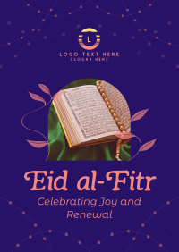 Blessed Eid Mubarak Flyer Design