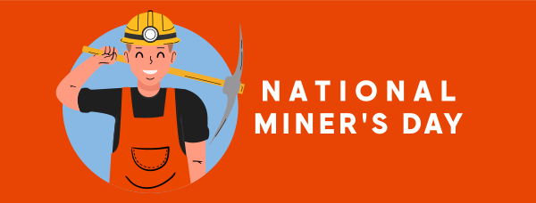 Miners Day Event Facebook Cover Design Image Preview