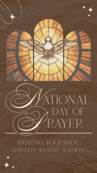 Elegant Day of Prayer Video Image Preview