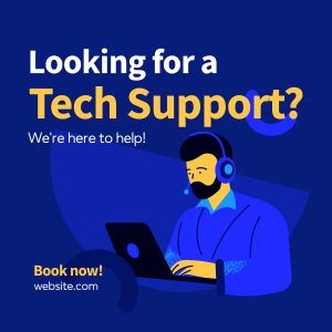 Tech Support Linkedin Post Image Preview
