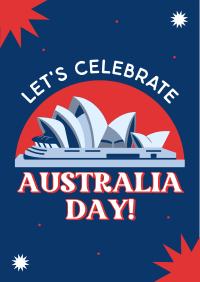 Let's Celebrate Australia Day Poster Image Preview