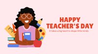 Teachers Day Celebration Facebook Event Cover Design