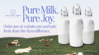 Retro Milk Produce Animation Preview