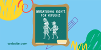 Refugees Education Rights Twitter post Image Preview