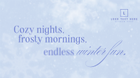 Winter Simple Quote Animation Preview