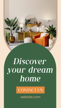 Dream Home Real Estate Instagram story Image Preview
