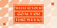 Monday Goal Engagement Twitter post Image Preview