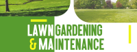 Neat Lawn Maintenance Facebook cover Image Preview