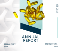 Pharmaceutical Annual Report Facebook Post Design