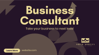 General Business Consultant Facebook event cover Image Preview