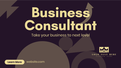 General Business Consultant Facebook event cover Image Preview