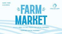 Organic Farm Market Animation Preview