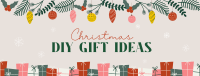 DIY Christmas Gifts Facebook cover Image Preview