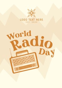 Radio Day Celebration Poster Design