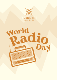 Radio Day Celebration Poster Image Preview