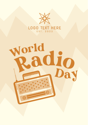 Radio Day Celebration Poster Image Preview