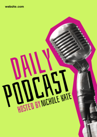 Daily Podcast Poster Image Preview