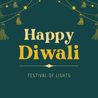 Diwali Festival Instagram Post Design