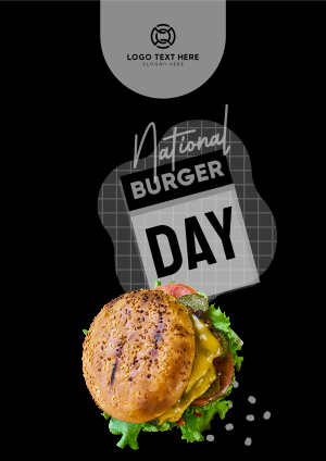 Fun Burger Day Flyer Image Preview